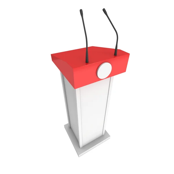3D εξέδρες ομιλητής — Φωτογραφία Αρχείου
