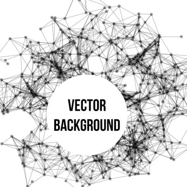 Tel kafes kafes nokta ve çizgiler arka plan