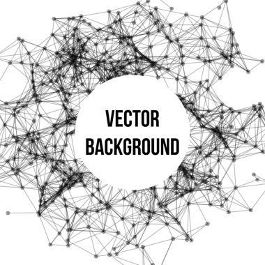 Tel kafes kafes nokta ve çizgiler arka plan