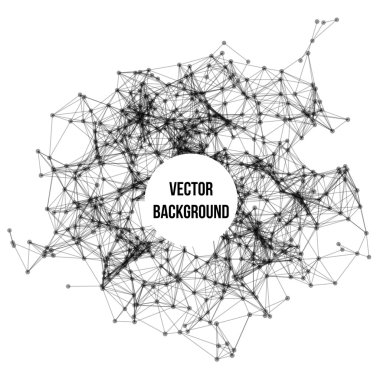 Tel kafes kafes nokta ve çizgiler arka plan