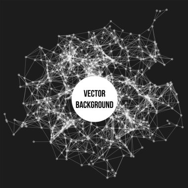 Tel kafes kafes nokta ve çizgiler arka plan