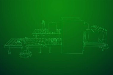 Robotik kol üretimi teknoloji endüstrisi montaj makineli el