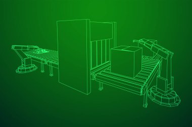 Robotik kol üretimi teknoloji endüstrisi montaj makineli el