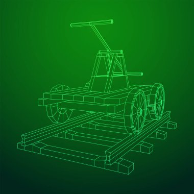 El arabası taşımacılığı. Draisine veya rail aracı