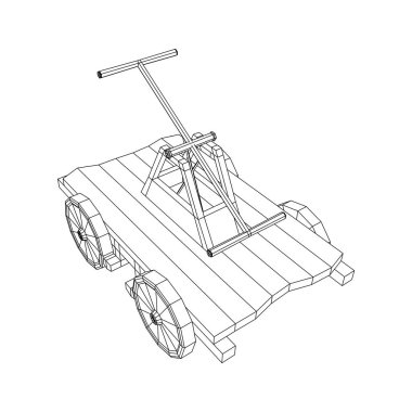 El arabası taşımacılığı. Draisine veya rail aracı