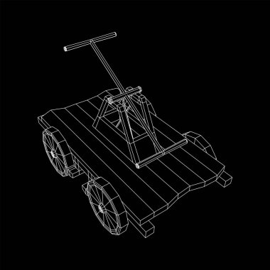 El arabası taşımacılığı. Draisine veya rail aracı
