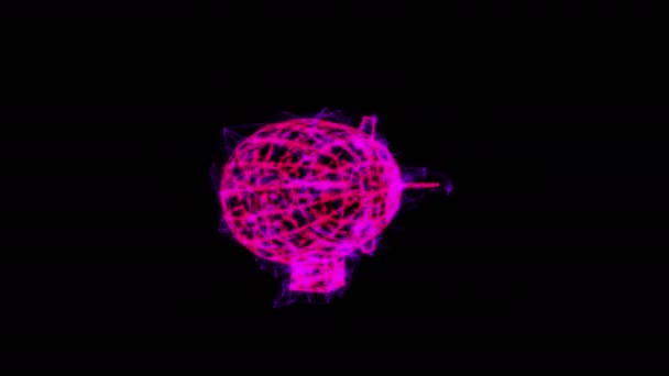 Trasporto dirigibile dirigibile delle vie aeree — Video Stock