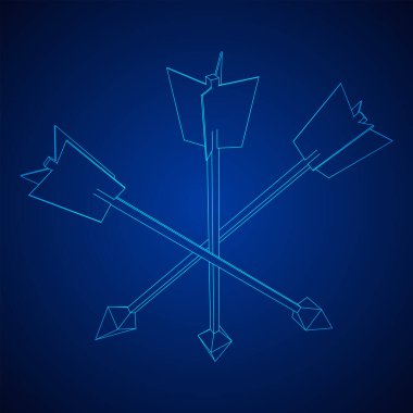 Ortaçağ yayı geniş çerçeveli oku