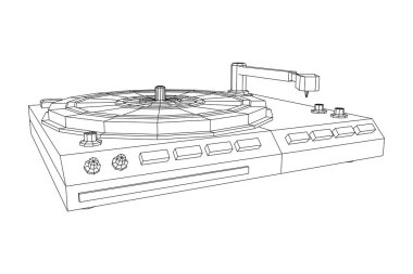 Vinil turntable ses aygıtı