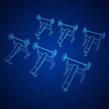 Ağırlıklı halter. Spor aletleri. Vücut geliştirme, kaldırma