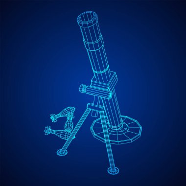 Ateşli silah ordu havanı ve benimki. Kablo çerçevesi düşük yalan makinesi