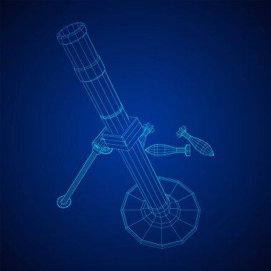 Ateşli silah ordu havanı ve benimki. Kablo çerçevesi düşük yalan makinesi