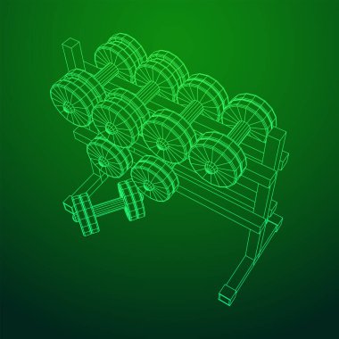 Dambılların spor aletleri. Vücut geliştirme, ağırlık kaldırma, fitness konsepti