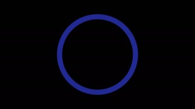 Pasta çizelgeleri animasyon. yüzde çember yuvarlak bilgi