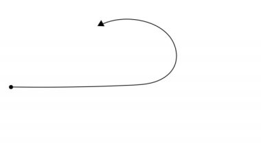 El çizimi karmaşası çizimi veya çözüm bulmak gibi siyah çizgi