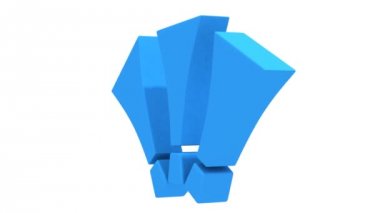 animasyon ünlem işaretleri döndürme