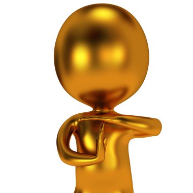 Altın sevimli adam gösteri zamanı dışarı jest