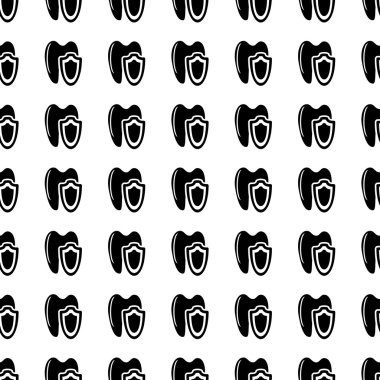 Vector seamless pattern. Tiling.