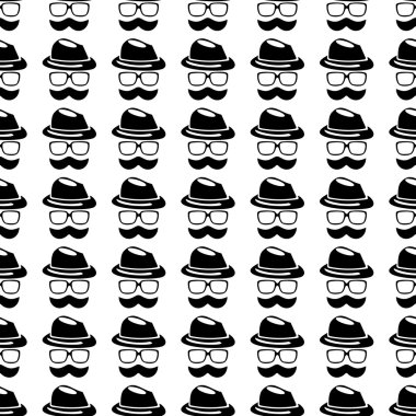 Vector seamless pattern. Tiling.