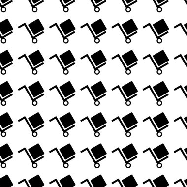 Cargo seamless pattern. Vector