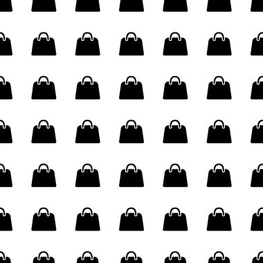 Bag seamless pattern. Vector