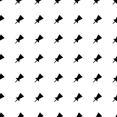 Pin seamless pattern. Vector