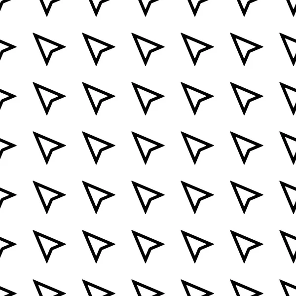 Pointer seamless pattern. Vector — Stock vektor