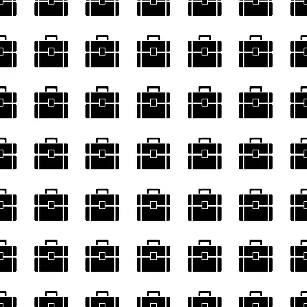 Briefcase seamless pattern. Vector — Stockvector