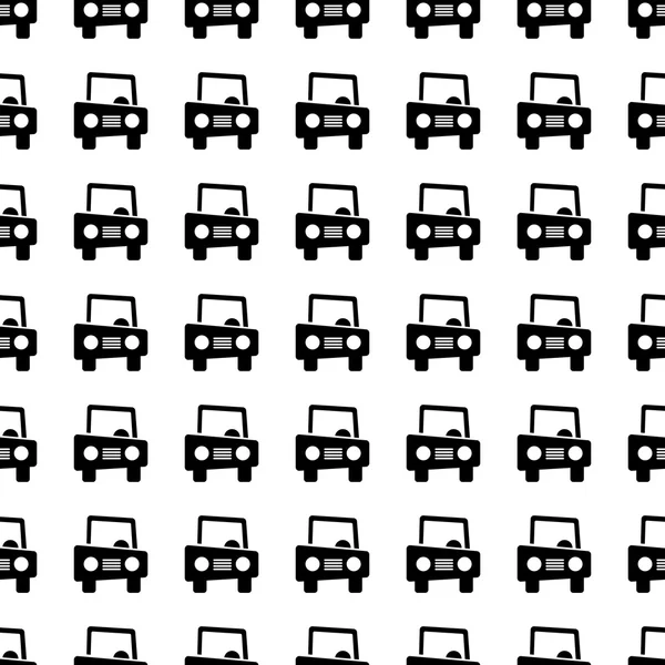 Car seamless pattern. Vector — 스톡 벡터