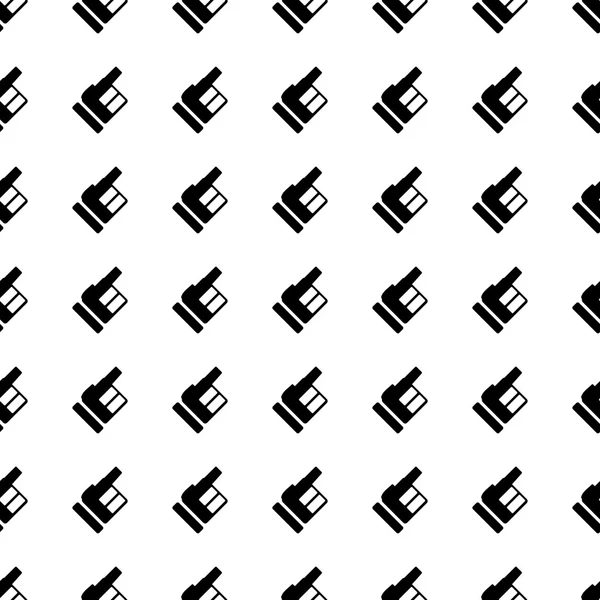 Hand seamless pattern. Vector — Stockový vektor