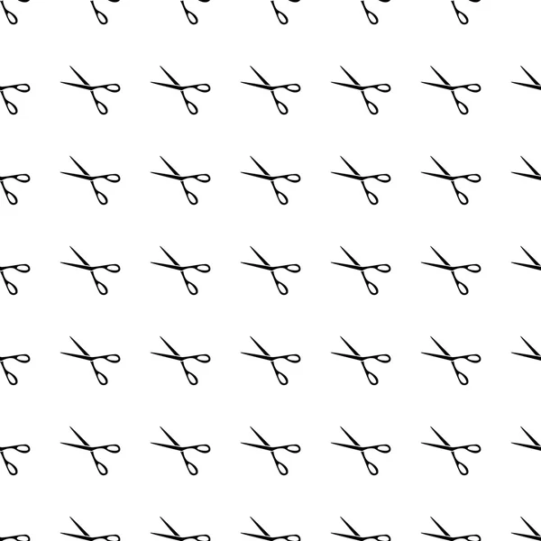 Shears seamless pattern. Vector — 스톡 벡터