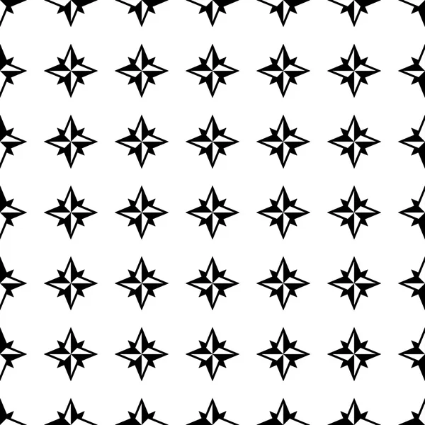 Compass seamless pattern. Vector — ストックベクタ