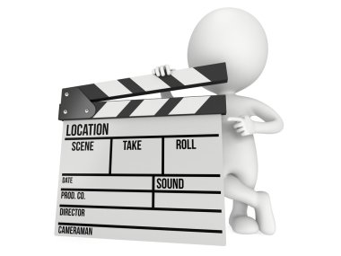 3D Sinema Klaket adamla