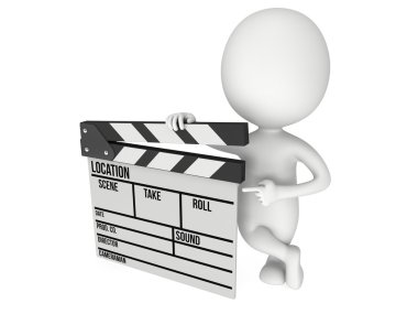 3D Sinema Klaket adamla