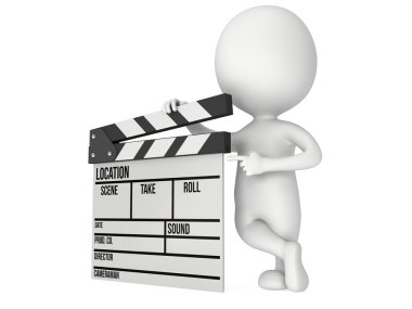 3D Sinema Klaket adamla