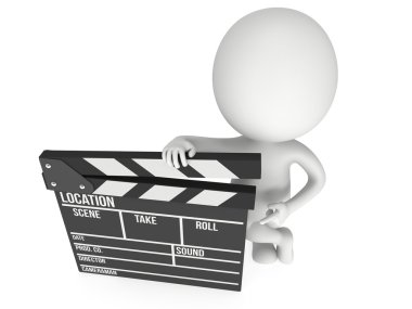 3D Sinema Klaket adamla