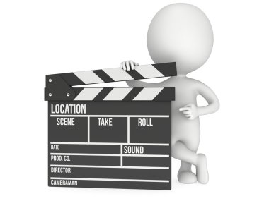 3D Sinema Klaket adamla