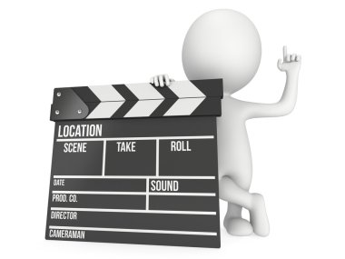 3D Sinema Klaket adamla