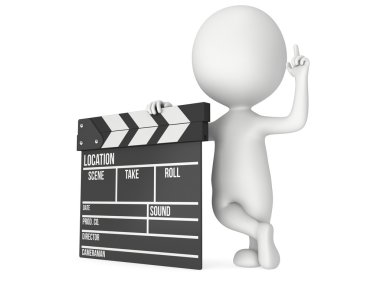3D Sinema Klaket adamla