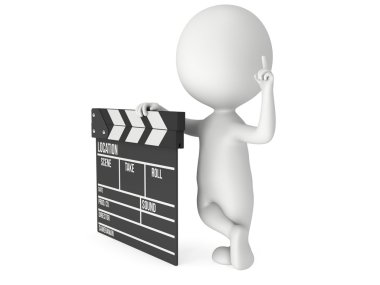 3D Sinema Klaket adamla
