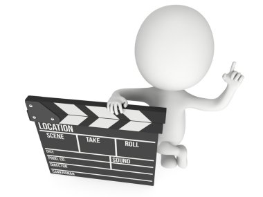 3D Sinema Klaket adamla