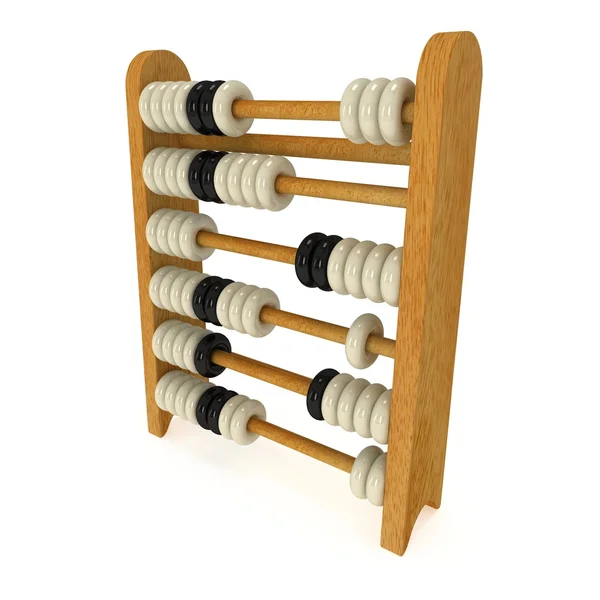 3d toy abacus — Stock Photo, Image