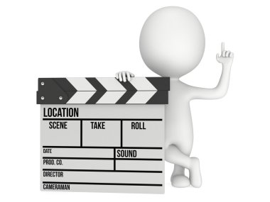 3D Sinema Klaket adamla