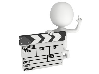 3D Sinema Klaket adamla