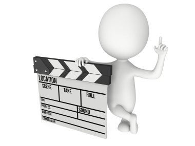 3D Sinema Klaket adamla