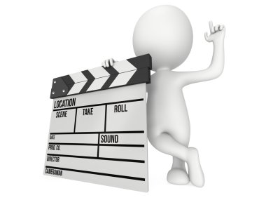 3D Sinema Klaket adamla