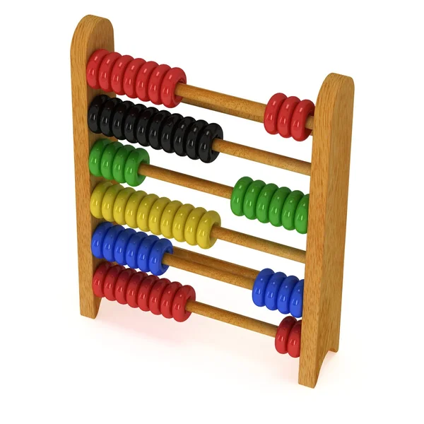 3d toy abacus Stock Picture