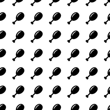 tavuk bacağı seamless modeli. Vektör