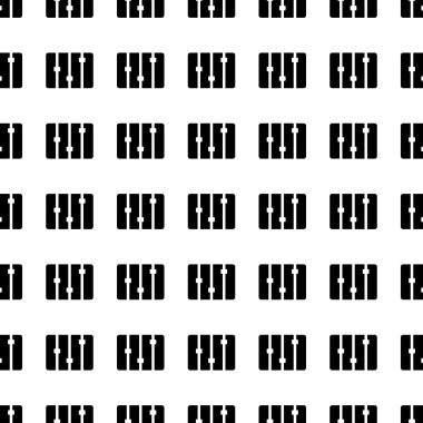 müzik ekolayzer seamless modeli. Vektör