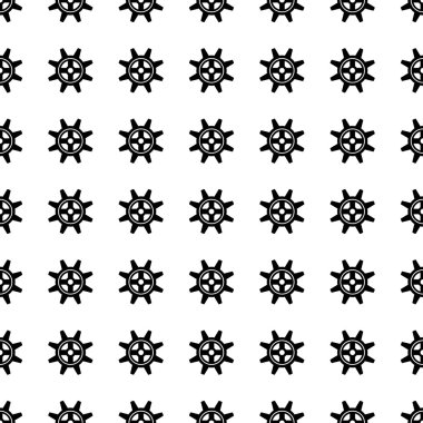 dişli seamless modeli. Vektör